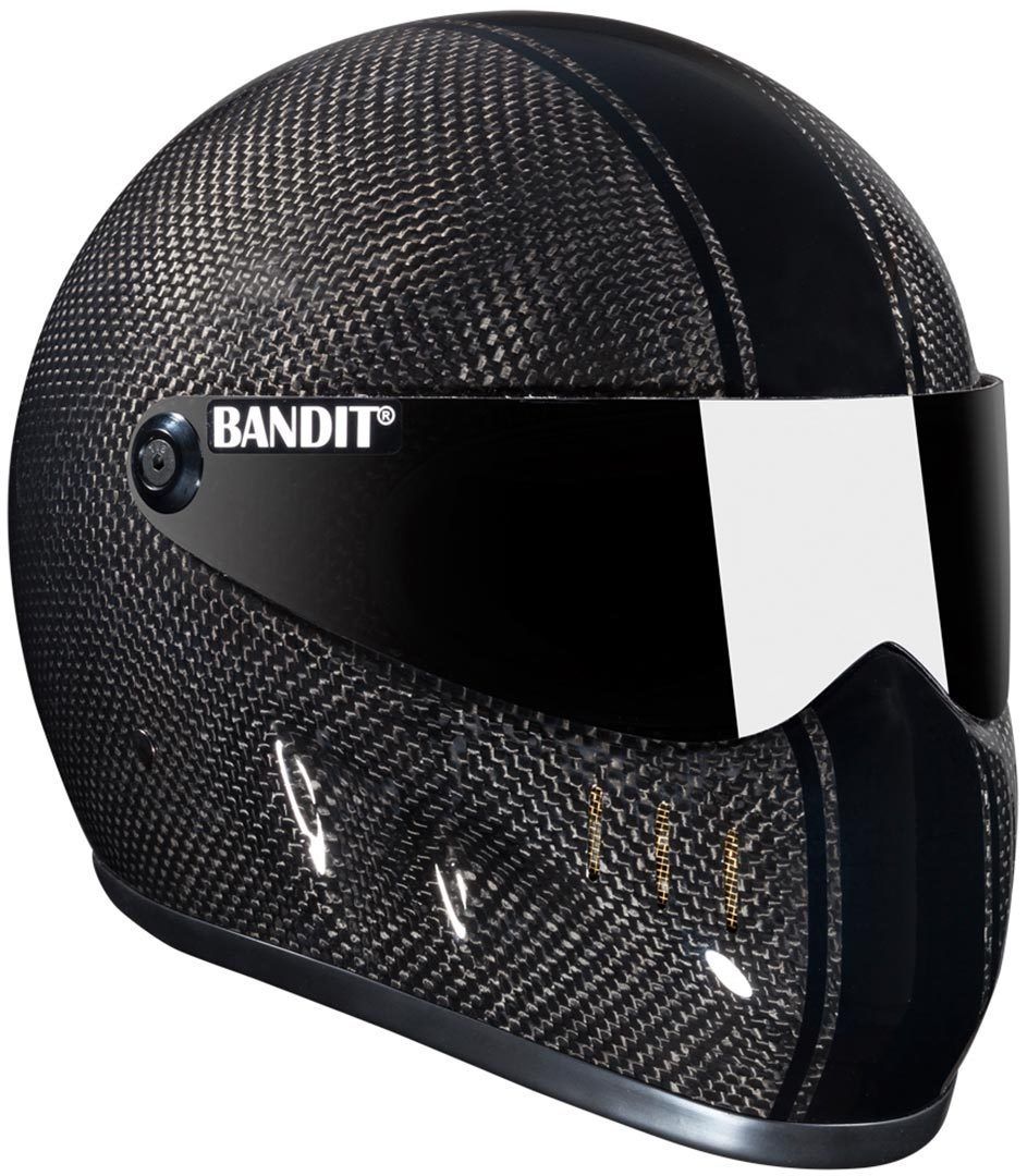 Bandit XXR Carbon Race Motorcycle Helmet - Chromeburner