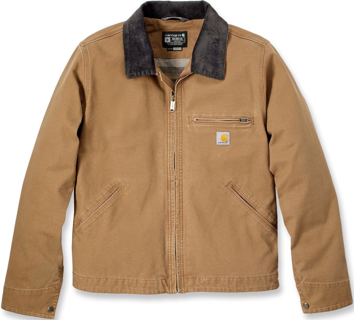 Carhartt Rugged Flex Relaxed Fit Duck Detroit Jacket - Chromeburner
