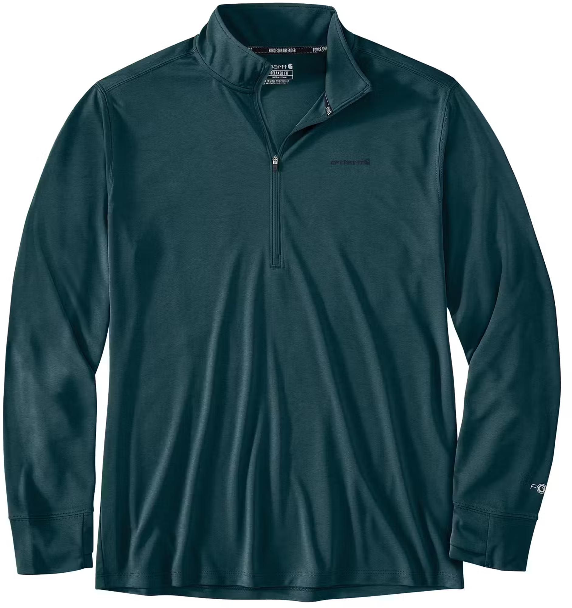 CQT.CQ3.CQＣ Carhartt Force Sun Defender Relaxed Half-Zip Functional Shirt
