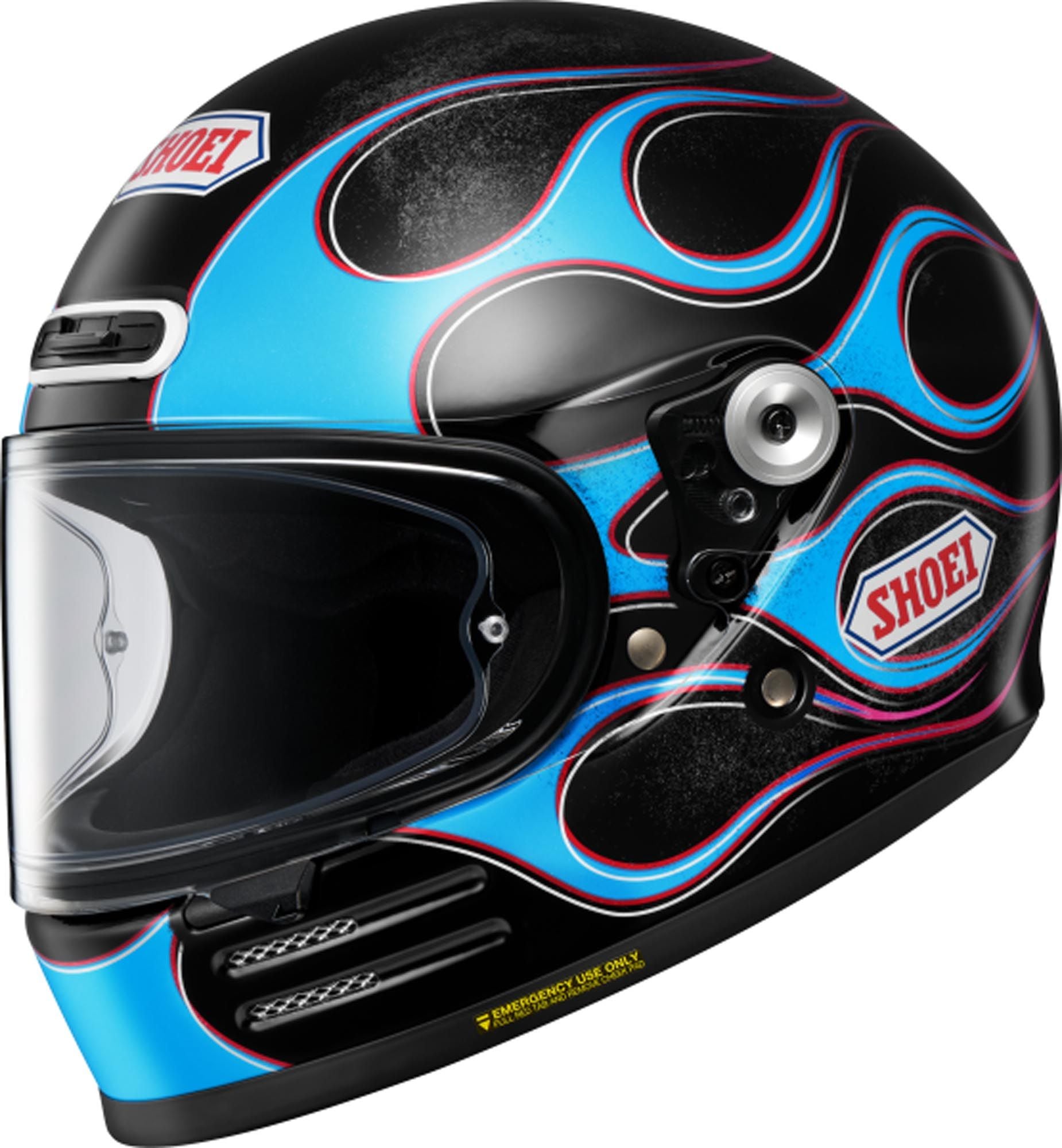 【超美品】SHOEI Glamster RESURRECTION L おまけ多数 Shoei Glamster06 Blast Helmet - Chromeburner