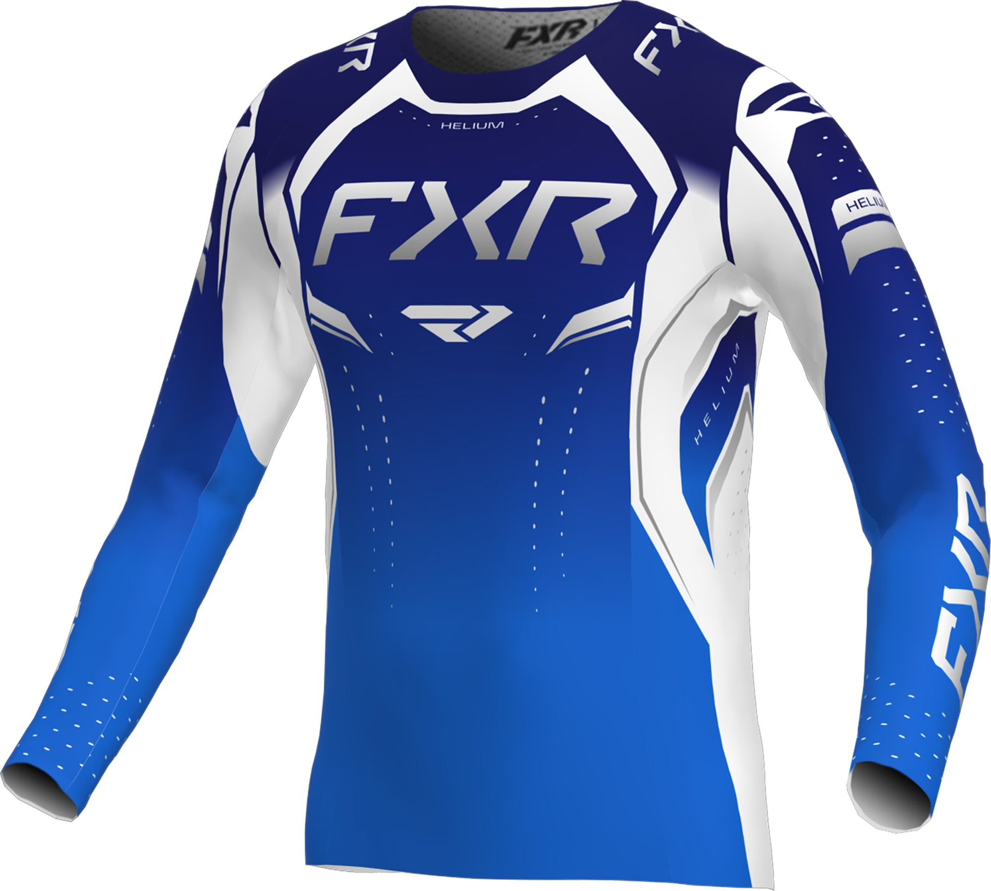 FXR Helium Edge Motocross Jersey - Chromeburner