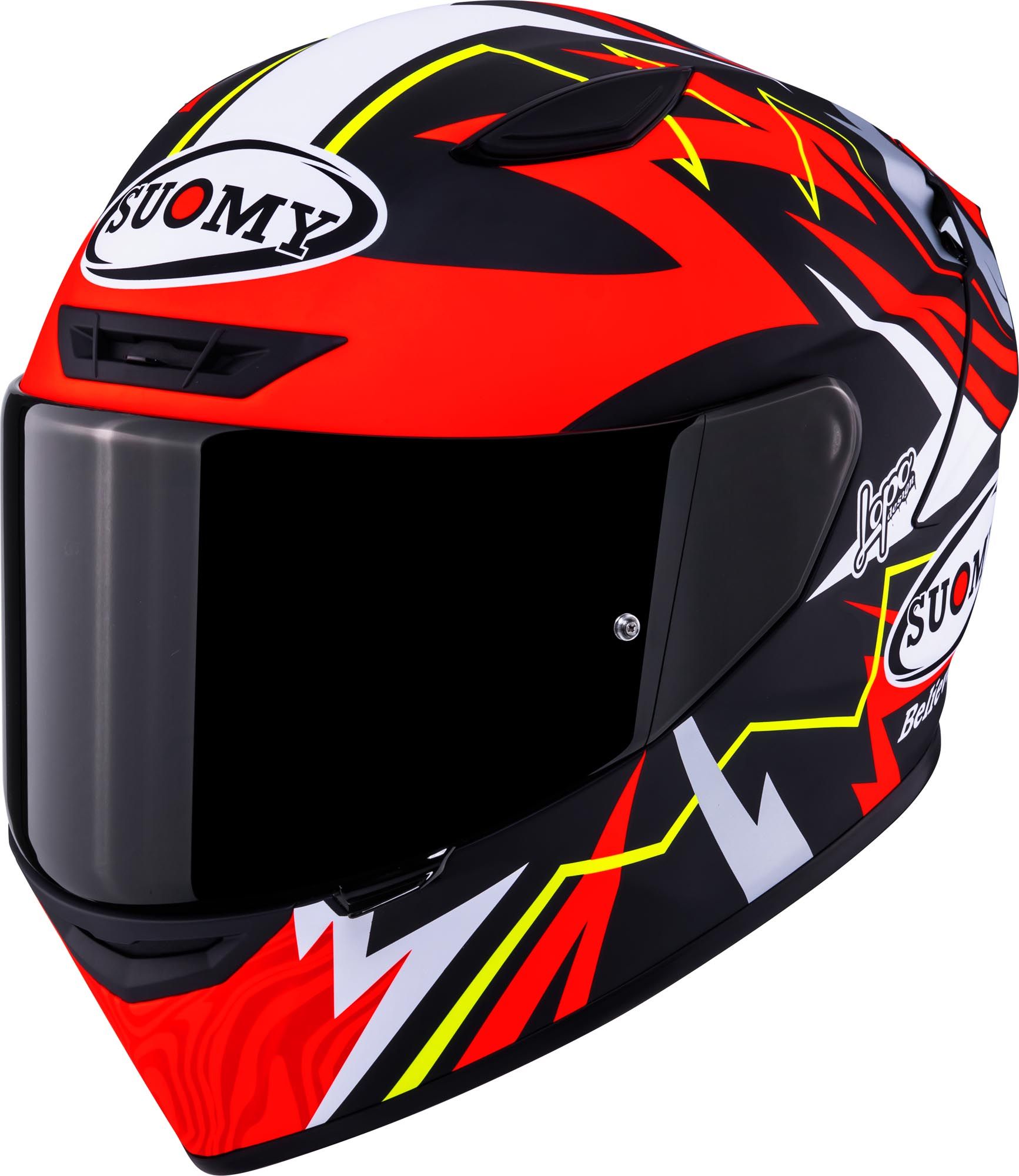 Suomy Track-1 Sam Lowes Replica 2025 Helmet - Chromeburner