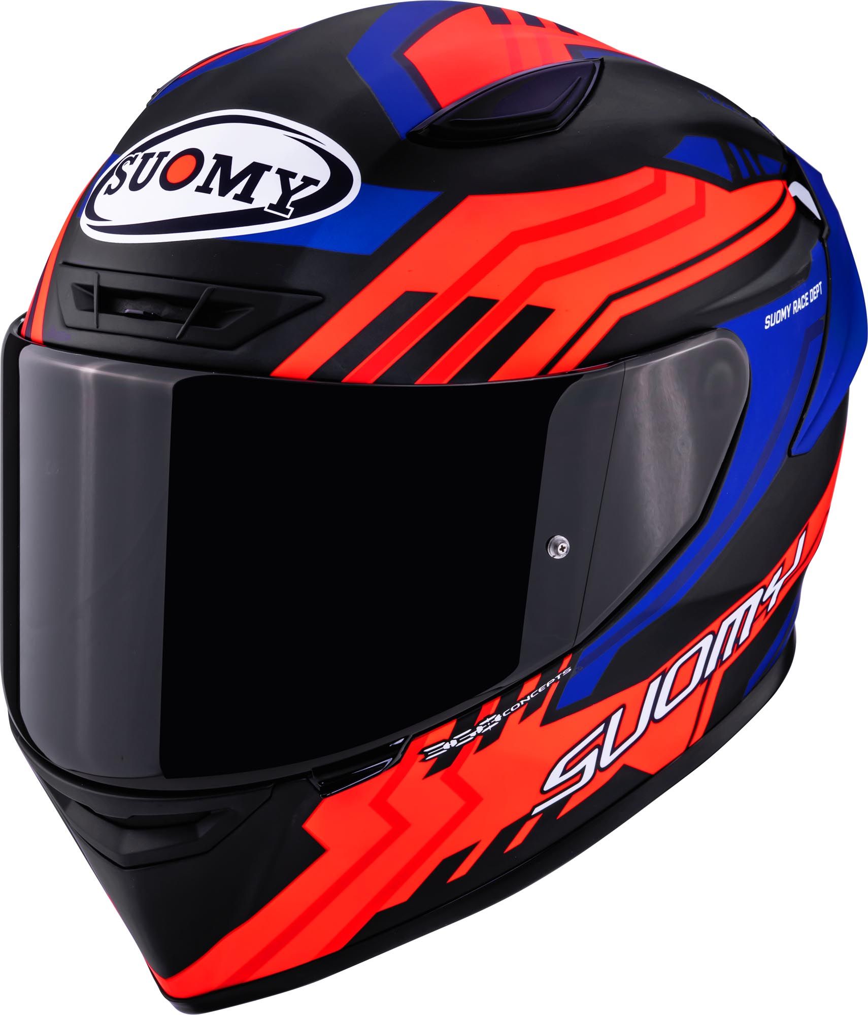 Suomy Track-1 Framework Helmet - Chromeburner