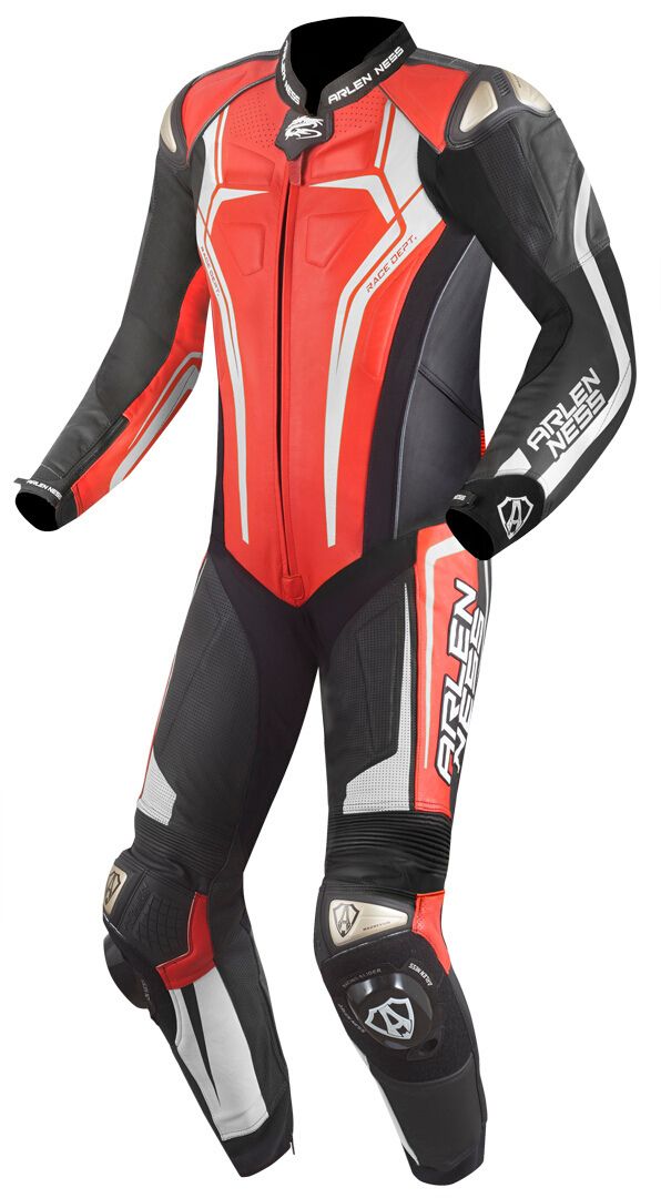 Arlen Ness Sugello 2 One Piece Motorcycle Leather Suit - Chromeburner
