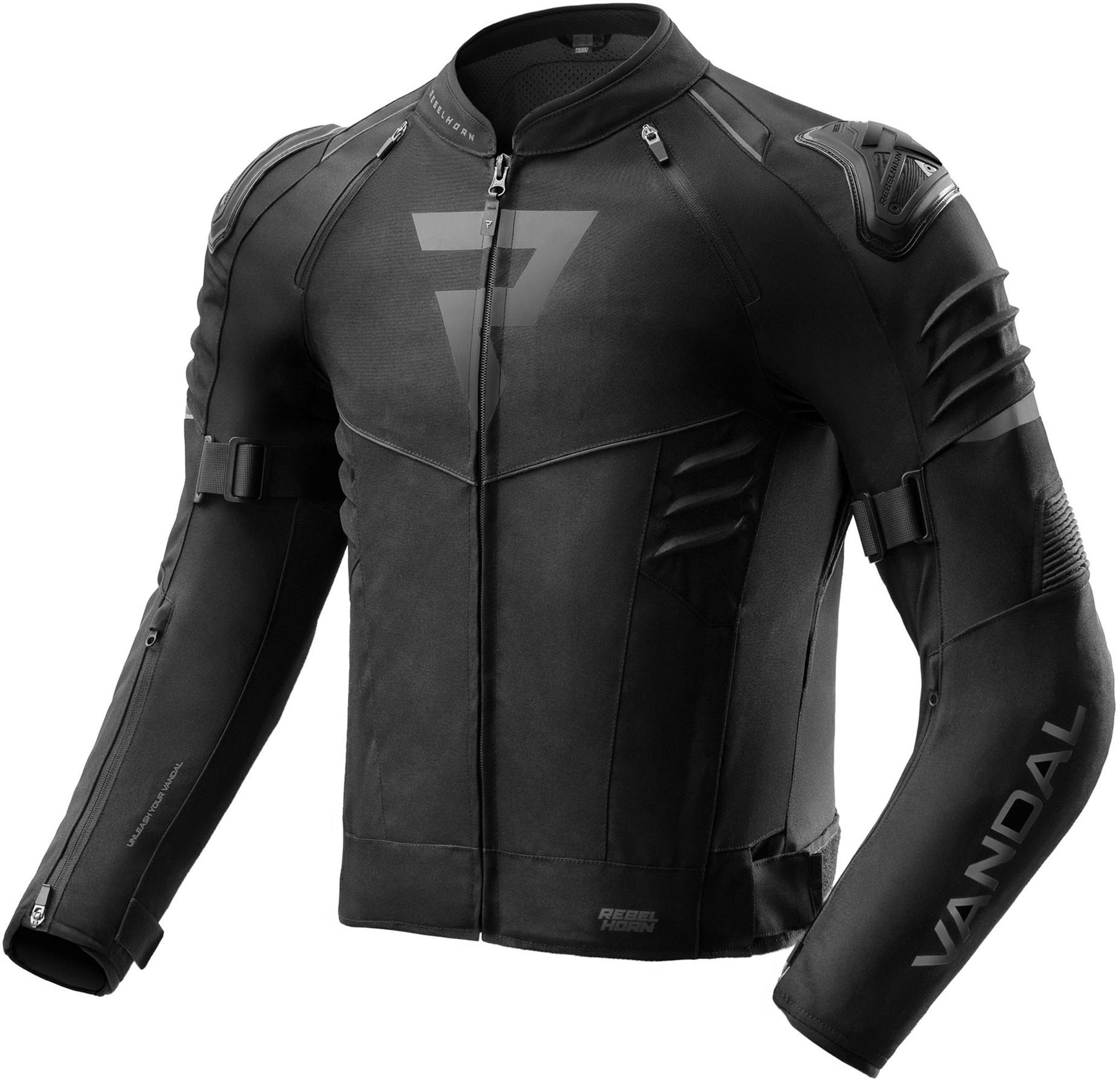 Rebelhorn Vandal 2 waterproof Motorcycle Textile Jacket - Chromeburner