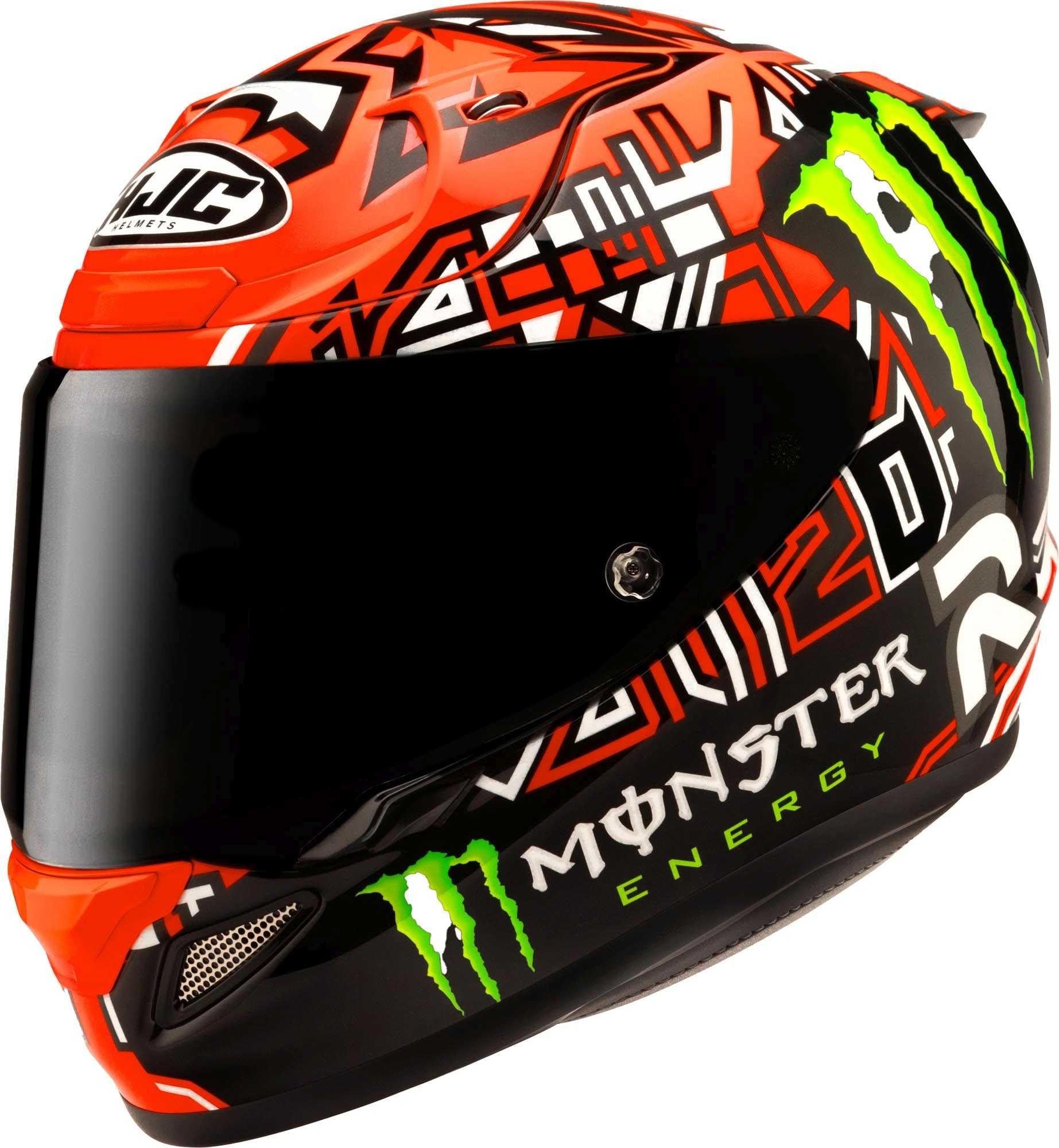 HJC RPHA 12 Quartararo Replica 2 Helmet - Chromeburner
