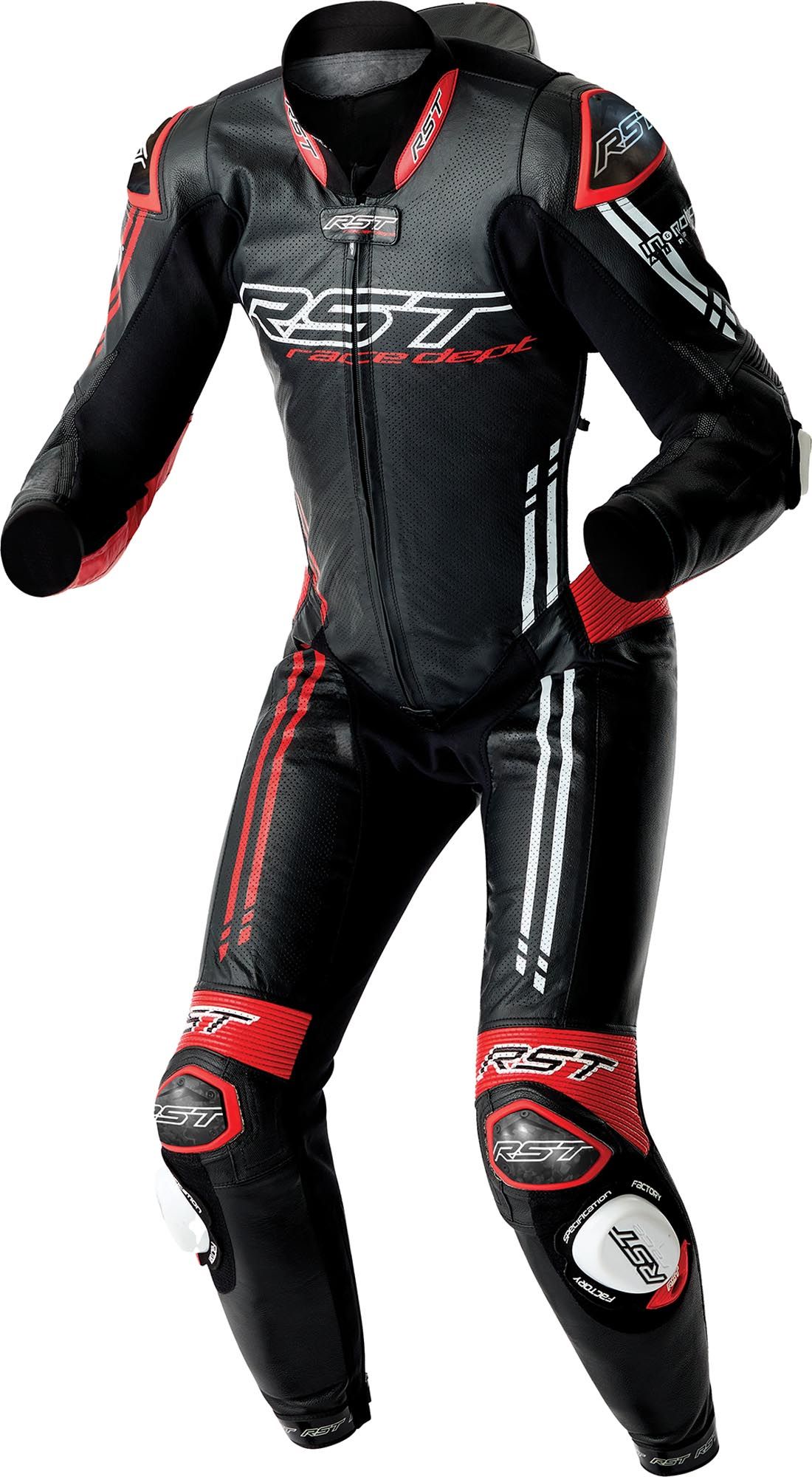 RST Race Dept V4.2 D3O Airbag perforated 1-Piece Motorcycle