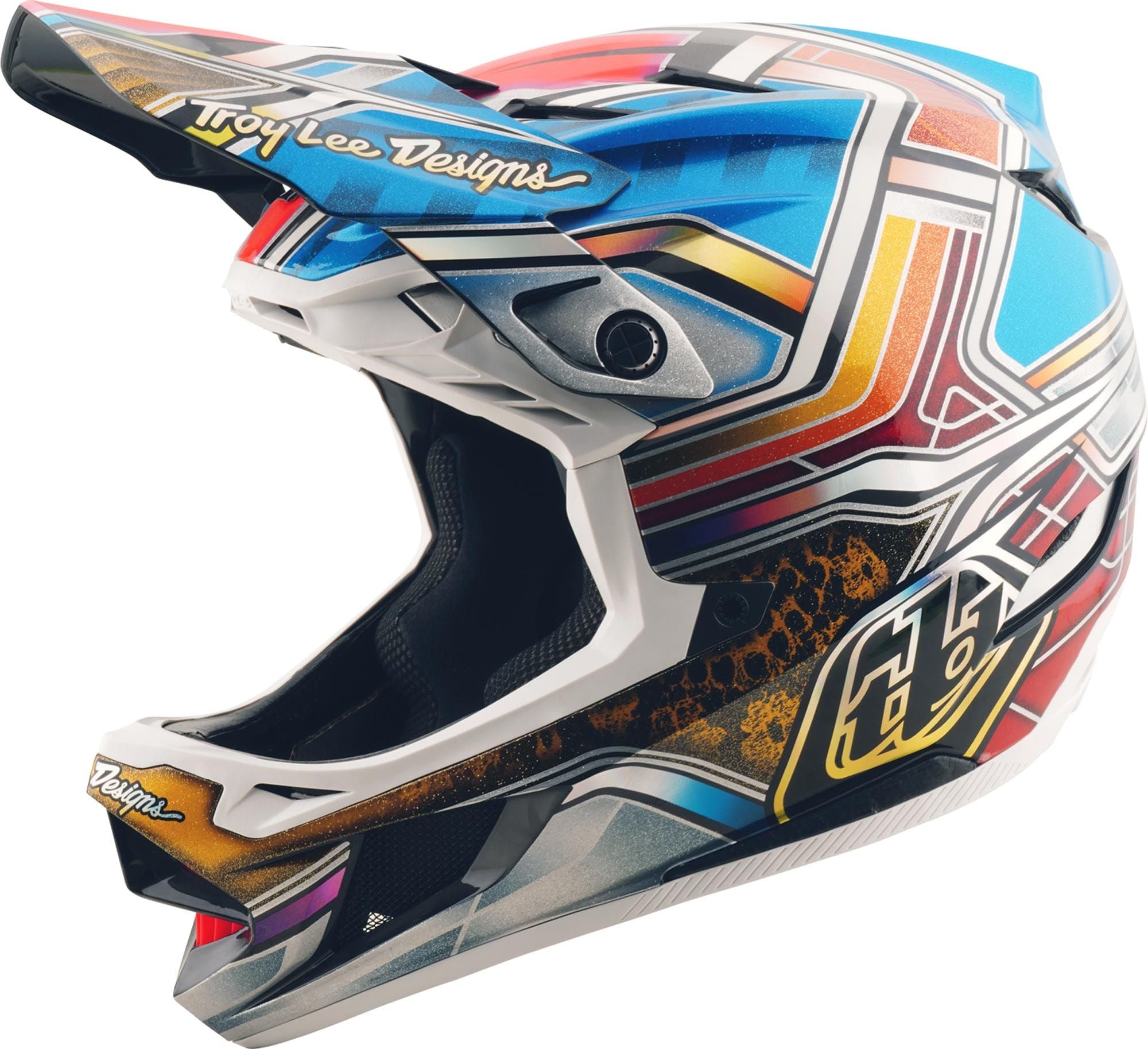 Troy Lee Designs D4 Lowrider Carbon MIPS Downhill Helmet