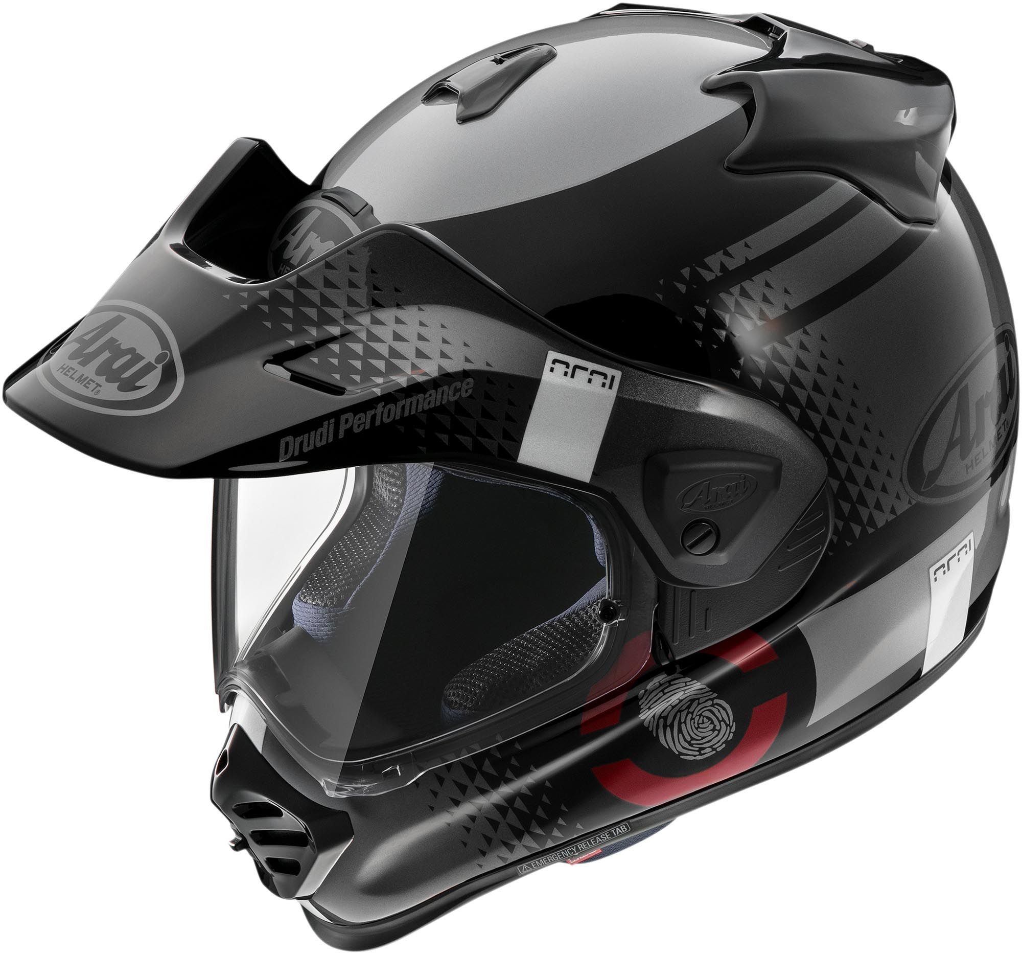 Arai Tour-X5 Print Enduro Helmet - Chromeburner