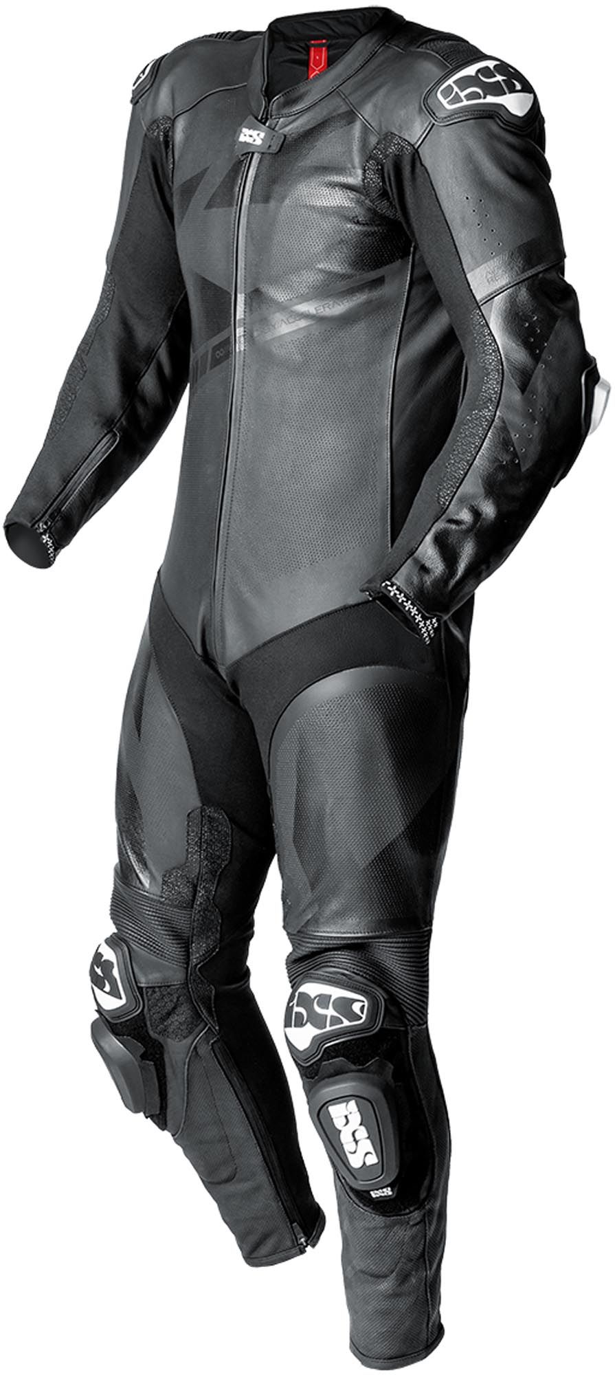 IXS Ace 1.0 One Piece Motorcycle Leather Suit - Chromeburner