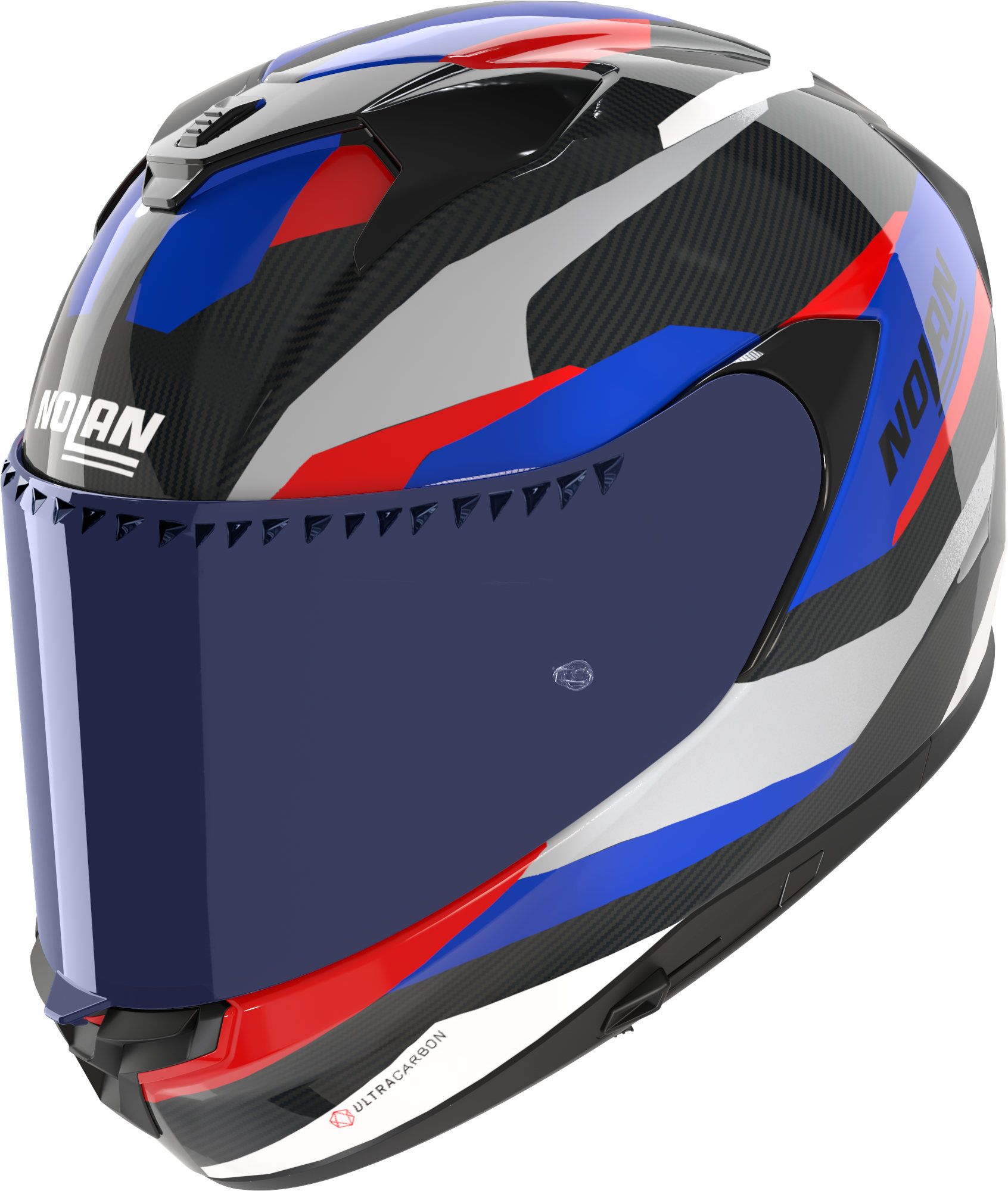 Nolan X-904 Ultra Carbon Calibro Helmet - Chromeburner