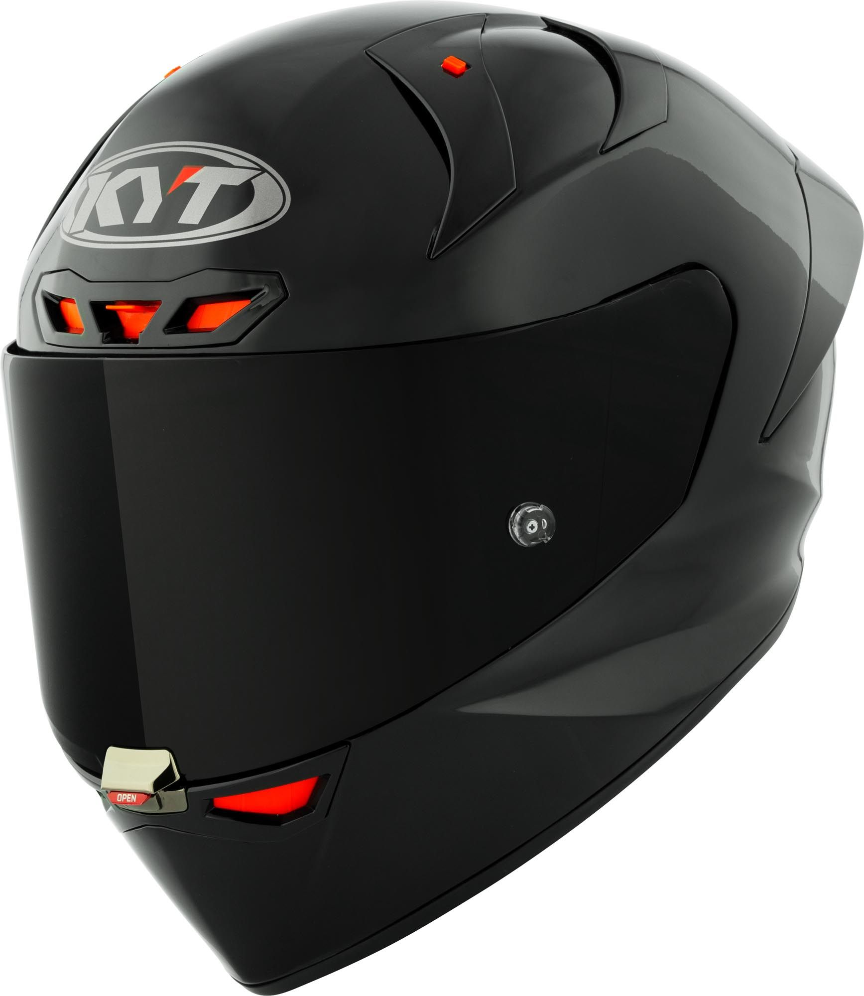 KYT KX-1 Pro Lサイズ KYT KX-1 Race GP Plain Helmet - Chromeburner