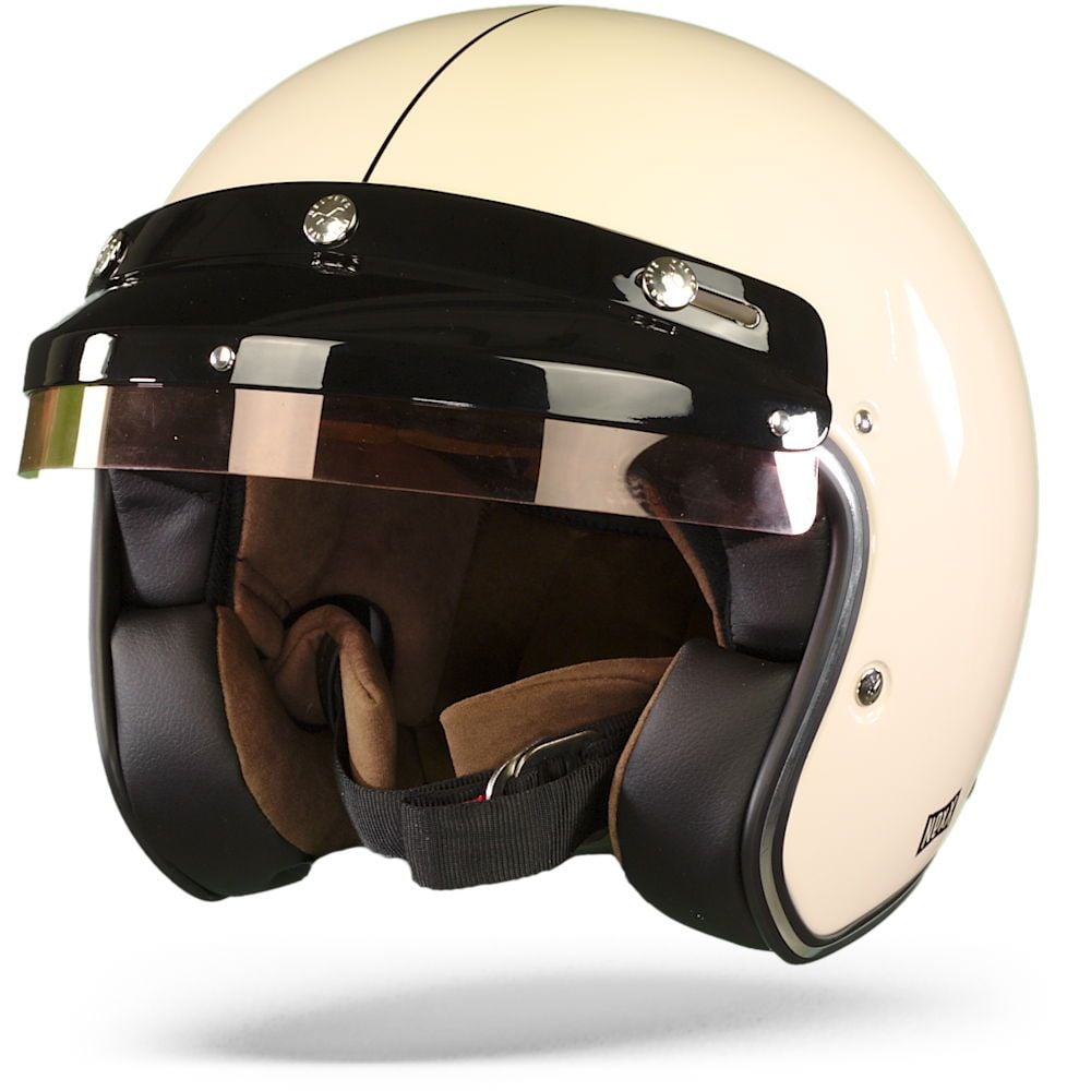 購入後室内試着VINTAGE SMALL JET HELMET size XXL JIEKAI New Enhanced Version Adult Motorcycle Modular Full