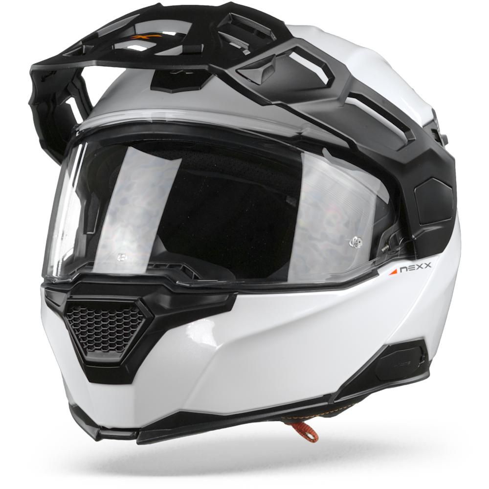 Nexx X.Vilijord White Modular Helmet - Chromeburner