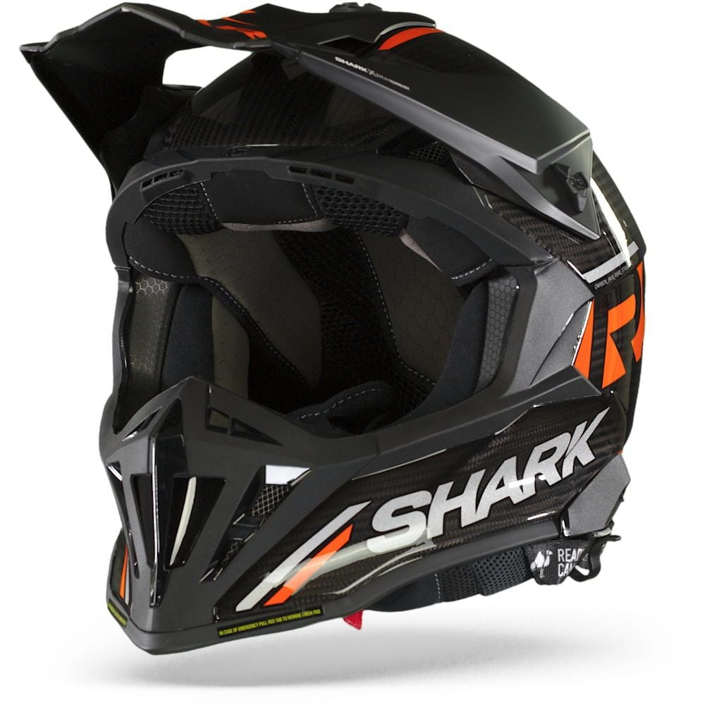 Shark best sale helmet orange