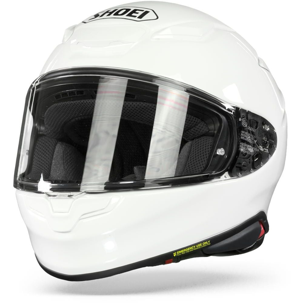 Shoei NXR2 White Chromeburner
