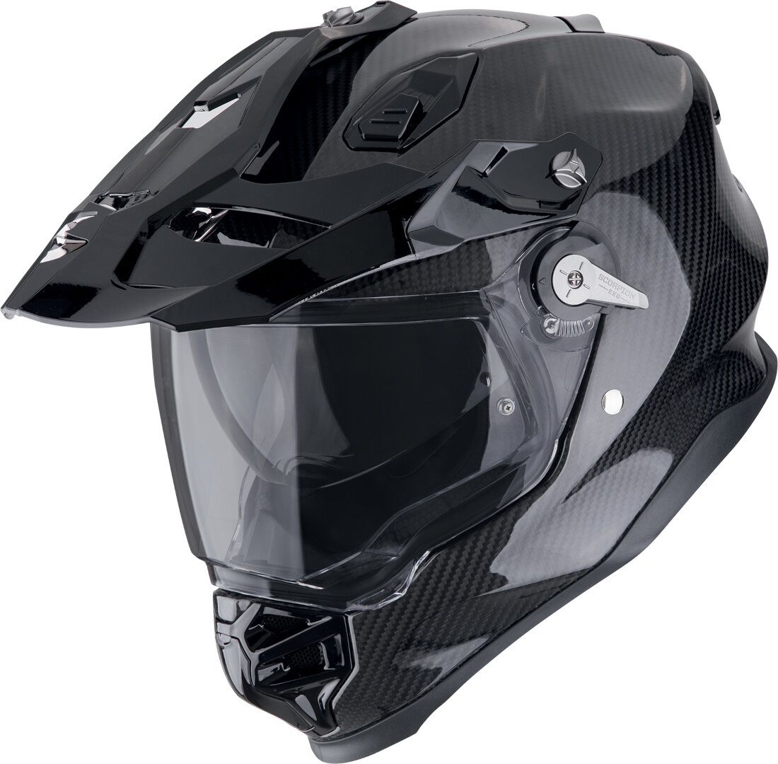 Scorpion ADF-9000 Carbon Air Full Face Adventure Helmet - Chromeburner