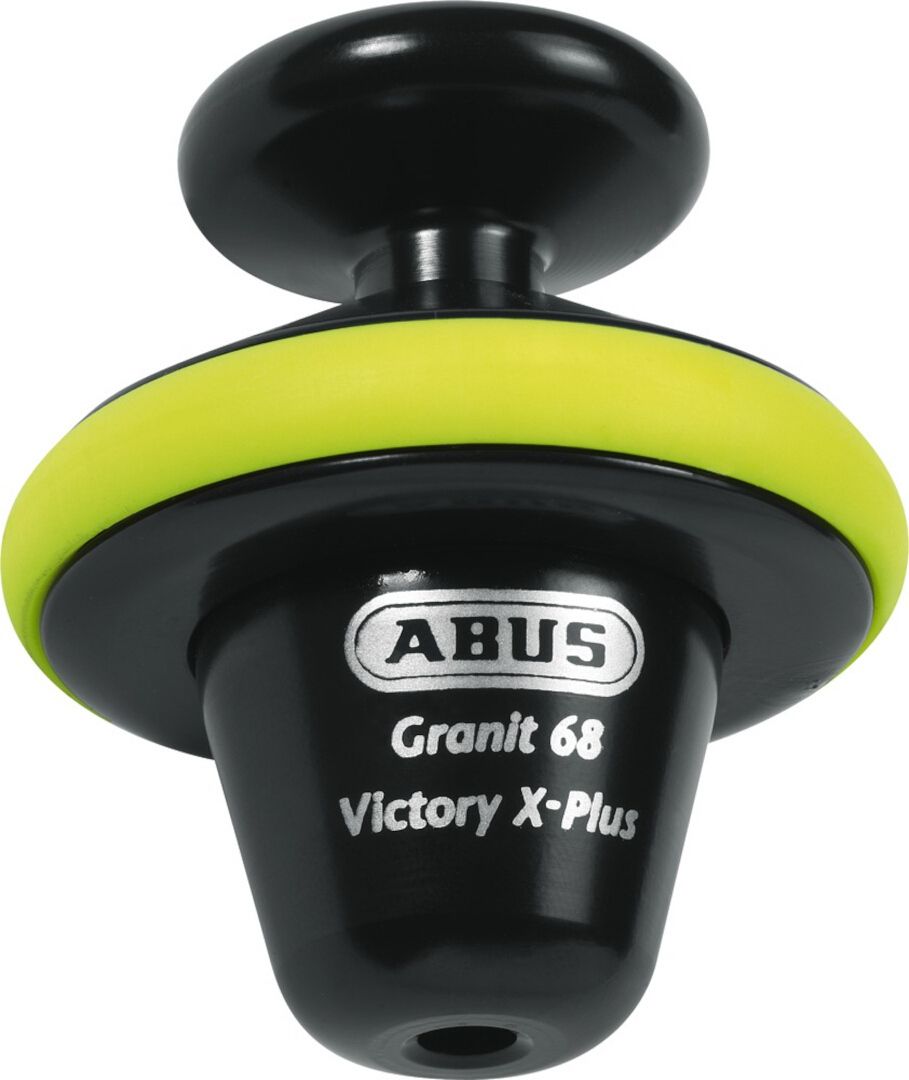 ABUS Granit Victory XPLus 68 Round-Lock Brake Disc Lock - Chromeburner