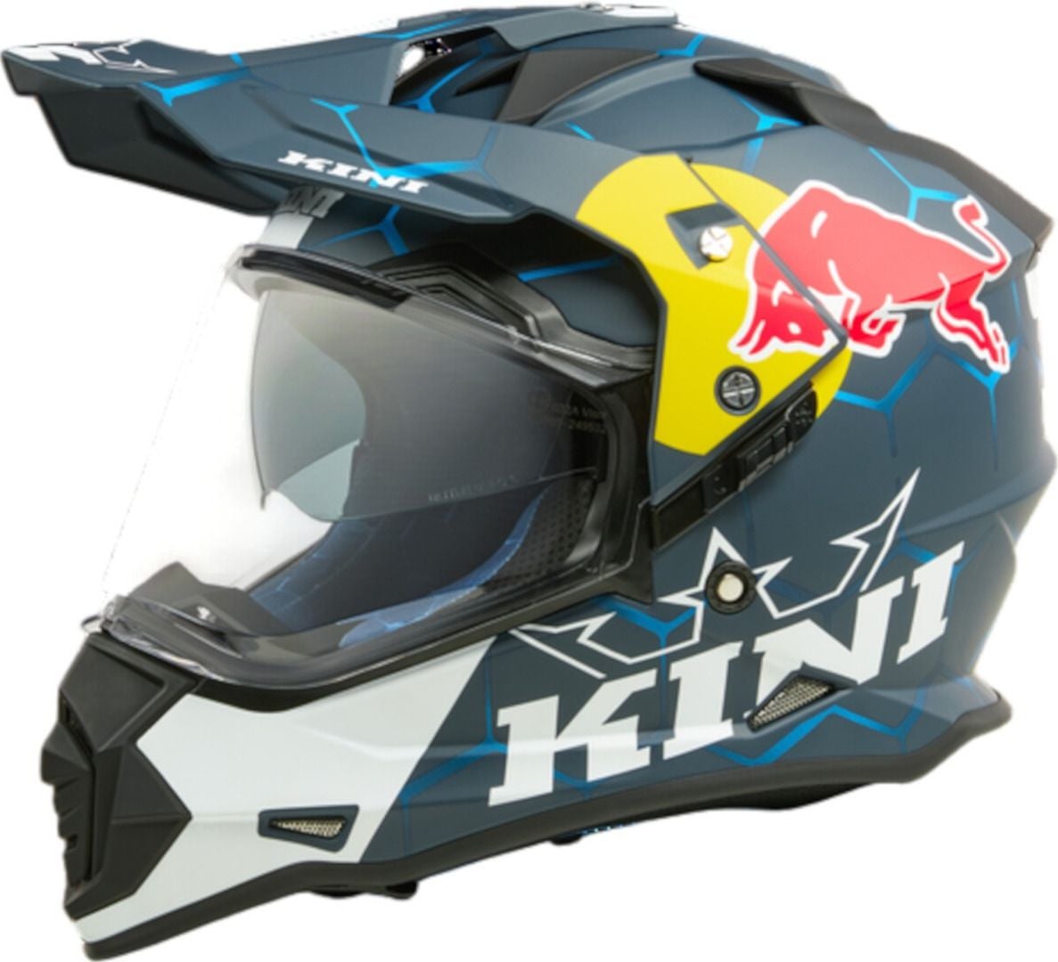 Kini Red Bull ADV 1.0 Motocross Helmet - Chromeburner
