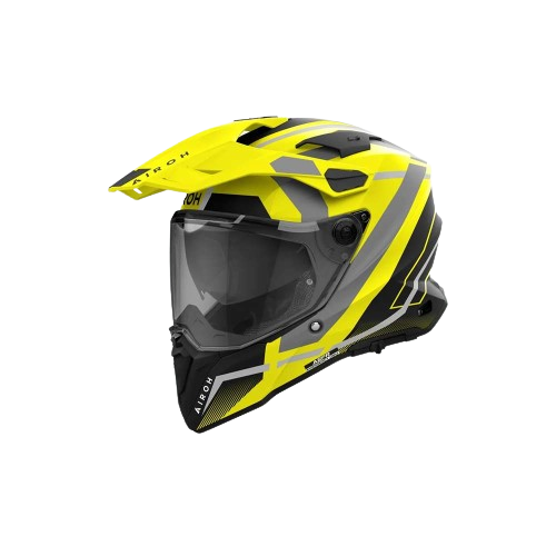 Airoh Commander 2 Mavick Yellow Matt Adventure Helmet - Chromeburner