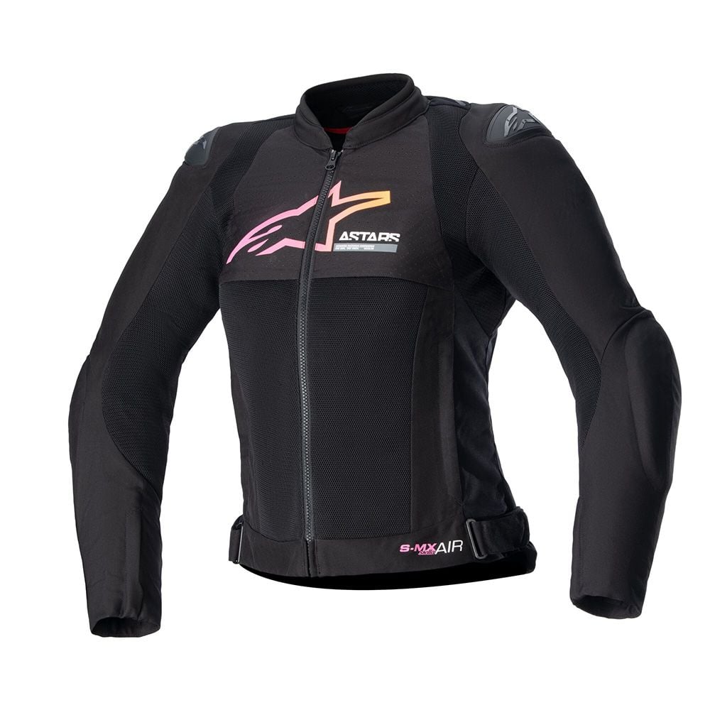 Alpinestars Stella Smx Air Jacket Black Yellow Pink - Chromeburner