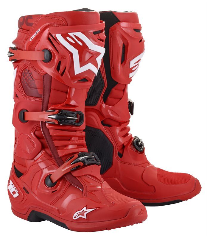 Alpinestars Tech 10 Red - Chromeburner Alpinestars Tech 10 Red - Chromeburner