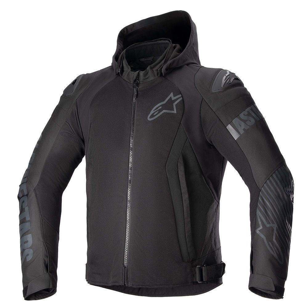 Alpinestars Zaca Air Jacket Black Black - Chromeburner