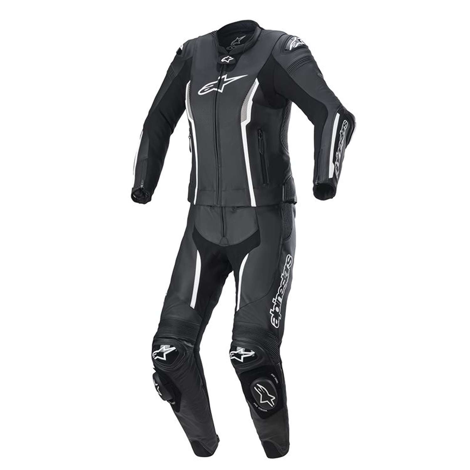 Alpinestars 2ピース Alpinestars Stella Missile V2 Suit 2Pc Black White - Chromeburner
