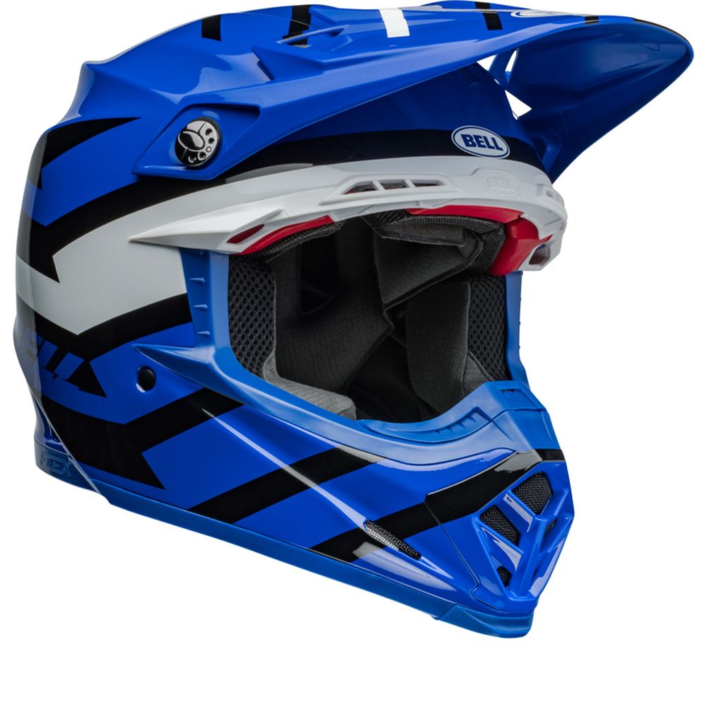 BELL MOTO-9 FLEX M　廃盤ブルー Bell Moto9S Flex Banshee Blue - Chromeburner
