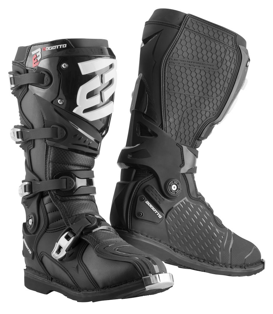 BOGOTTO MX-7 オフロードブーツ EUR40 モトクロス Bogotto MX-7 S Motocross Boots Black - Chromeburner