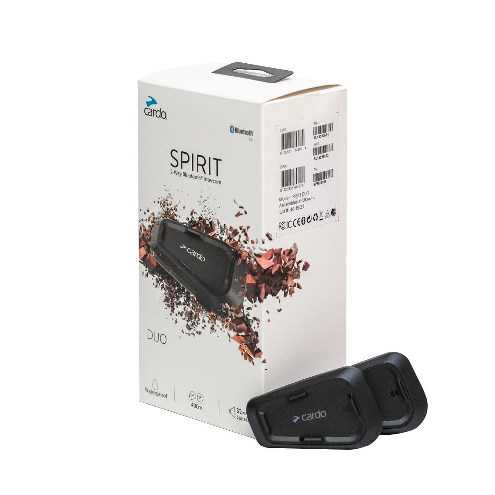 Cardo Spirit Duo Bluetooth - Chromeburner