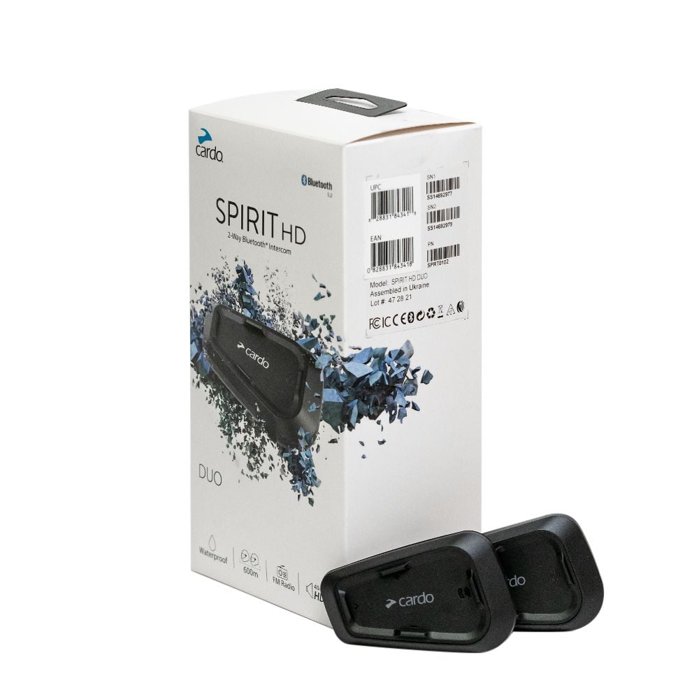 Cardo Systems Spirit HD Duo Bluetooth - Chromeburner