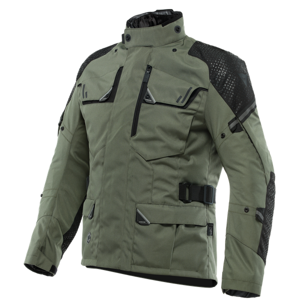 Dainese Ladakh 3L D-Dry Jacket Army Green Black - Chromeburner