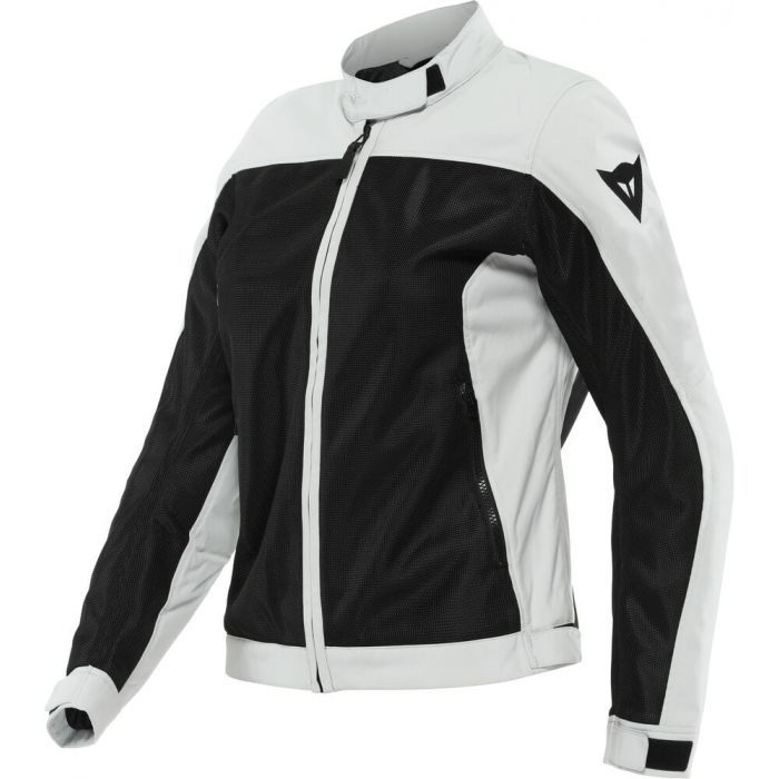 Dainese Sevilla Air Lady Tex Jacket Black Glacier Gray - Chromeburner