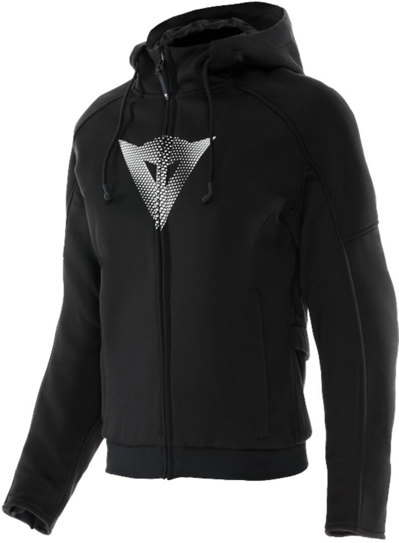 Dainese Daemon-X Safety Ladies Black Motorcycle Zip Hoodie