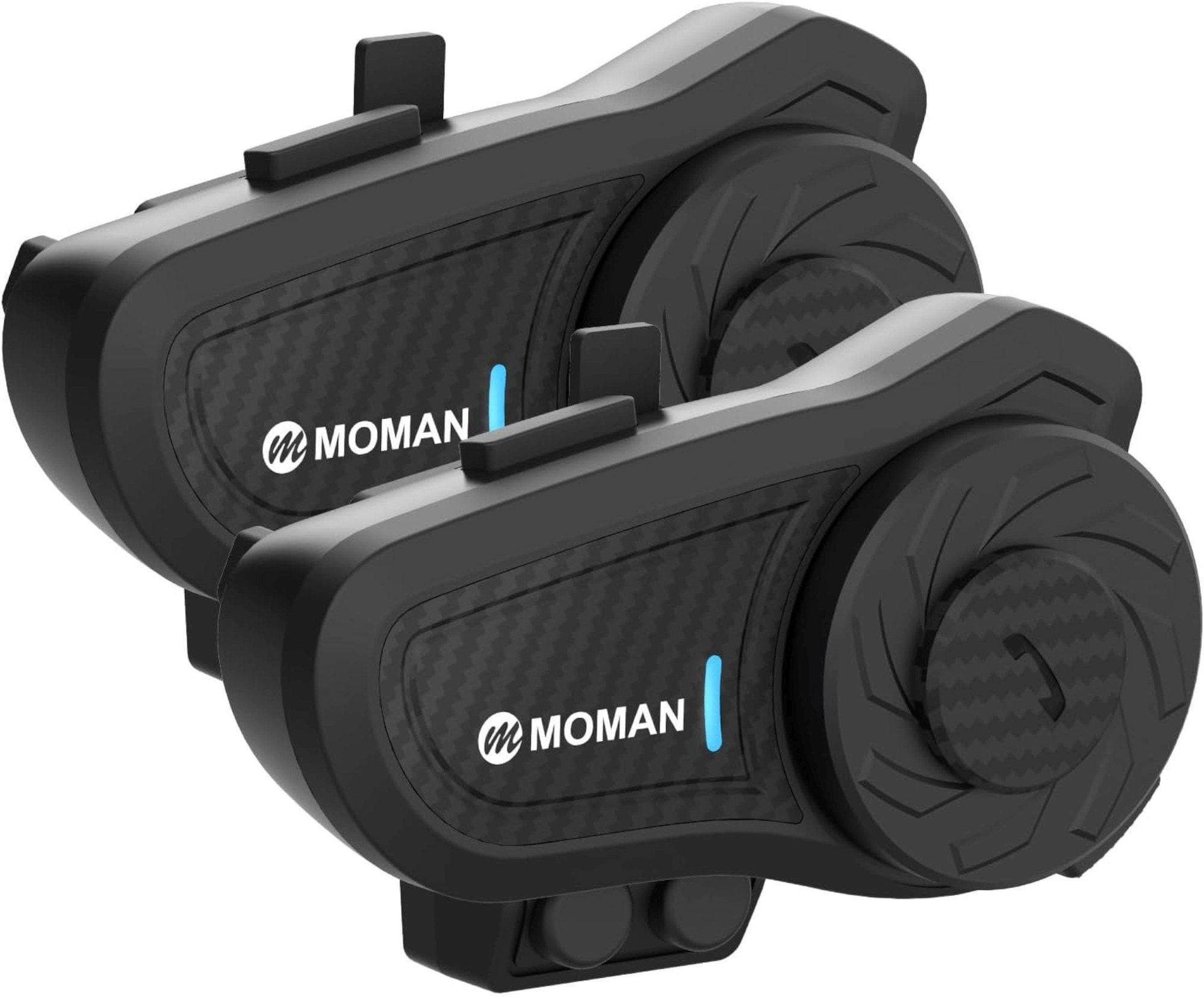 MOMAN H2 Pro Communication System Duo Pack - Chromeburner