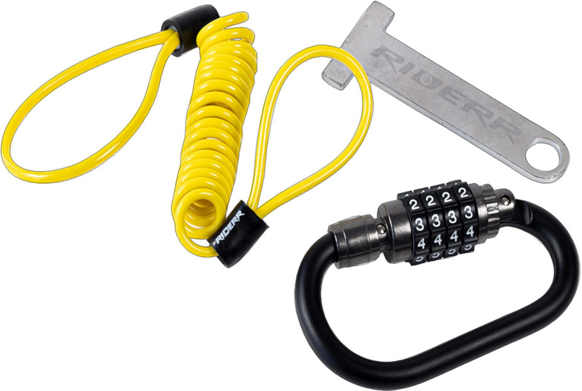 RIDERR Helmet Lock Chromeburner