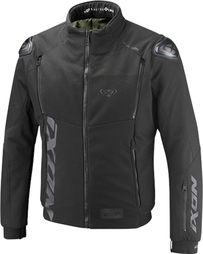 Ixon Pulsion Black Waterproof Textile Motorcycle Jacket