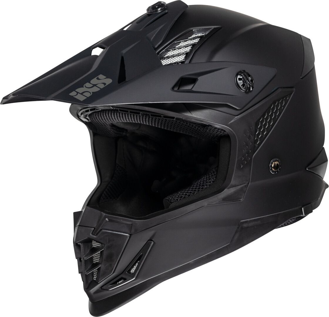 IXS iXS363 1.0 Matt Black Motocross Helmet - Chromeburner