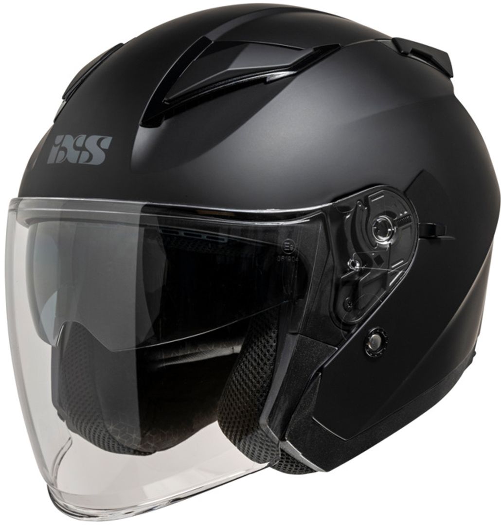 IXS iXS868 SV 1.0 Matt Black Jet Helmet - Chromeburner