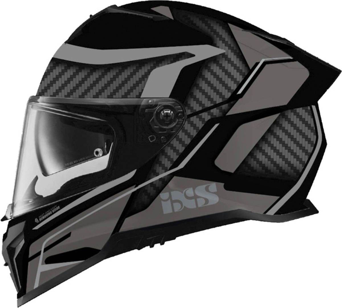 black chrome full face motorcycle helmet GDM GHOST + Intercom Bluetooth Headset + C – Motorcycle Helmet Outlet Chin And Forehead Ventilation And A Removable D.O.T. Daytona Retro- Hi-Gloss Black