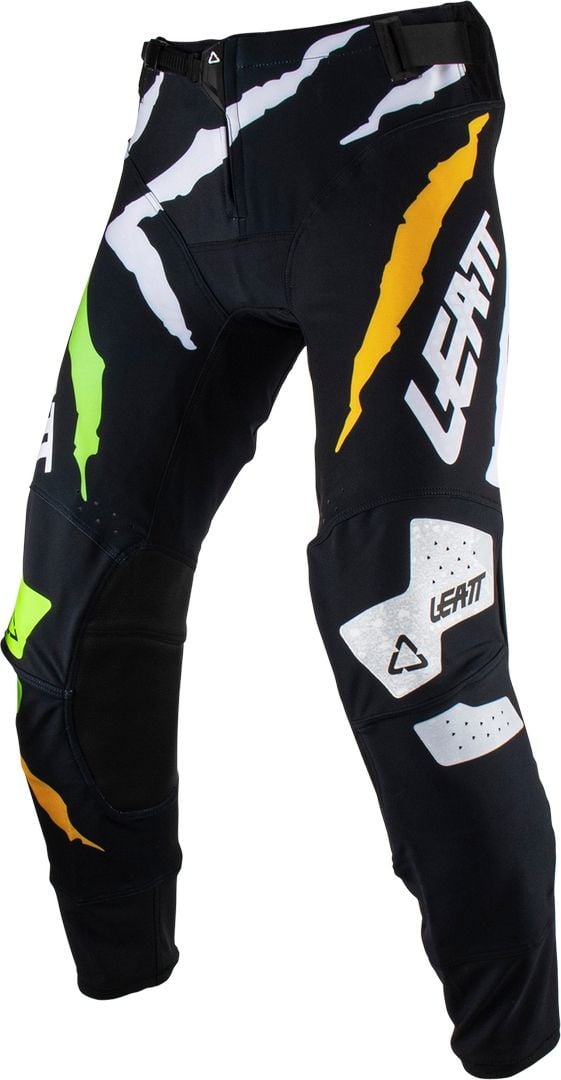 Leatt Moto Tiger Black Green Orange Motocross Pants