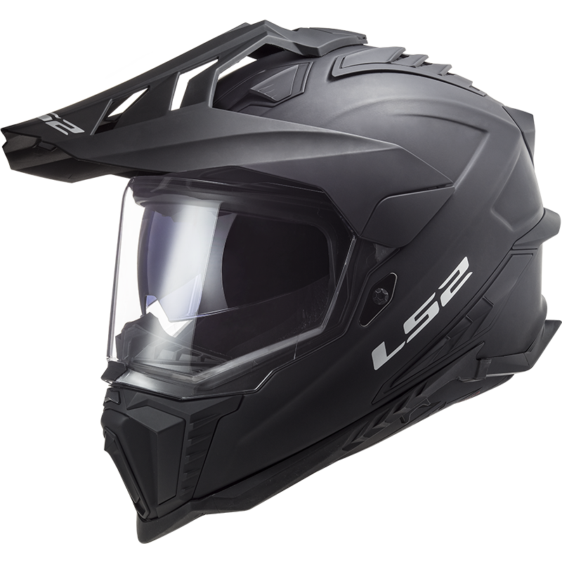 LS2 MX701 Explorer Solid Matt Black ECE 22.06 - Chromeburner
