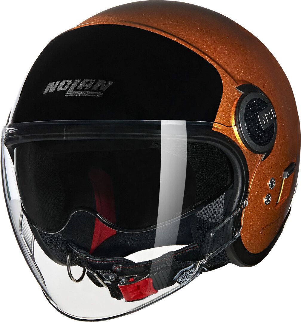 Nolan N21 Visor 06 Verniciatura Speciale 342 Ochre Black Glossy
