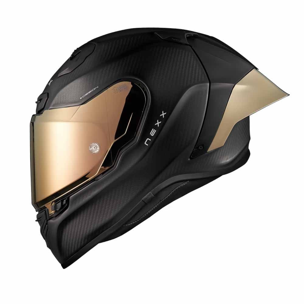 Nexx X.R3R Zero Pro 2 Carbon Gold Matt Full Face Helmet - Chromeburner