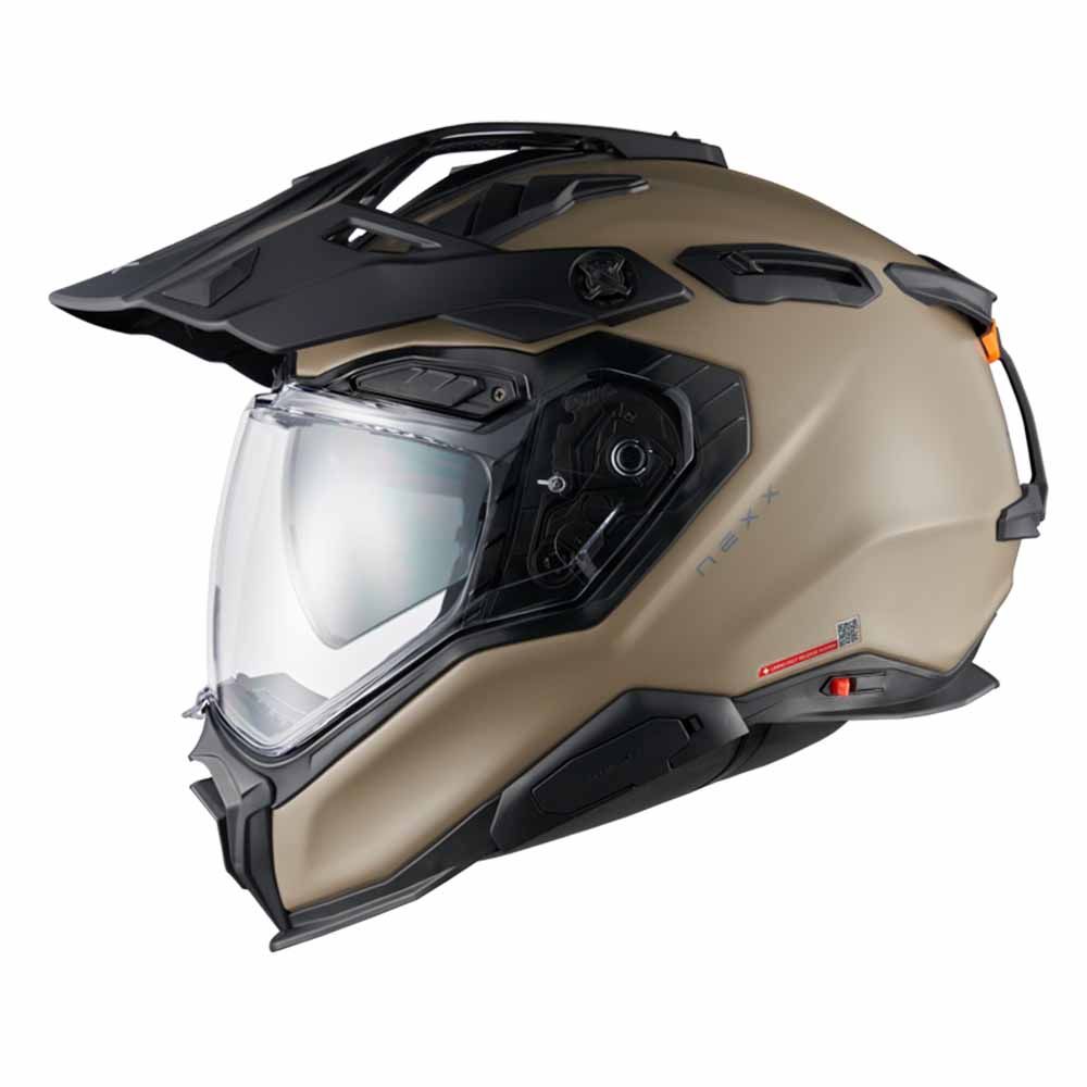 Nexx X.WED3 Plain Desert Matt Adventure Helmet - Chromeburner