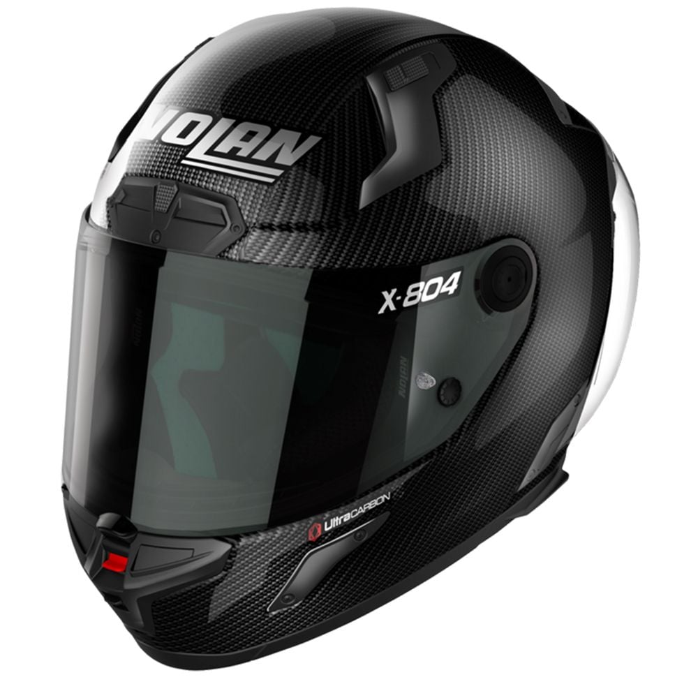 Nolan X-804 RS Ultra Carbon Puro 001 Glossy Black Carbon