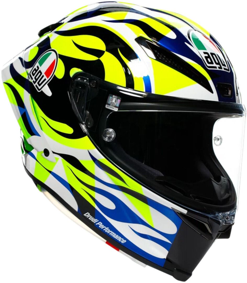AGV Pista GP RR Soleluna 2023 Carbone Full Face Helmet Chromeburner