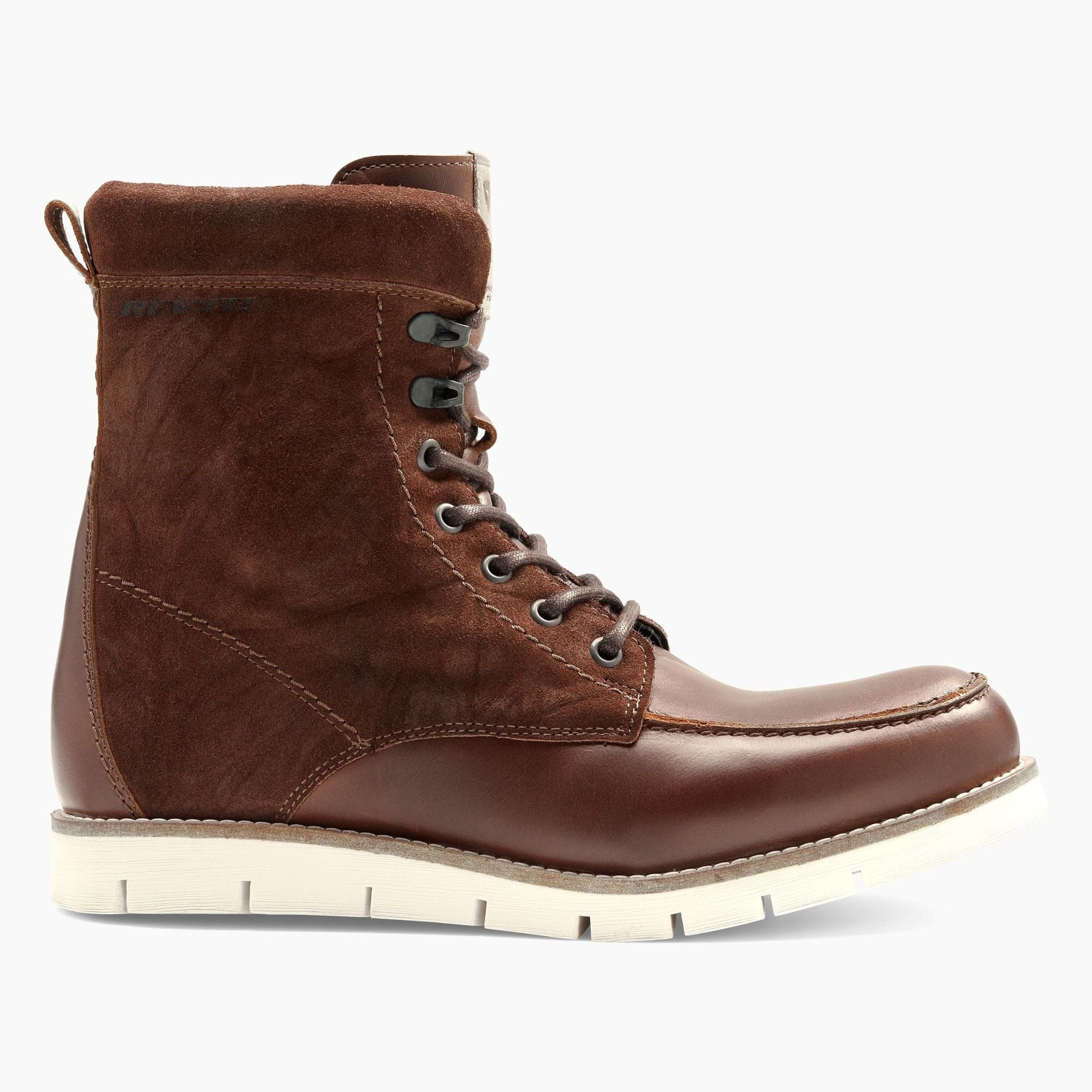 REV'IT! Mohawk Brown White Motorcycle Shoes