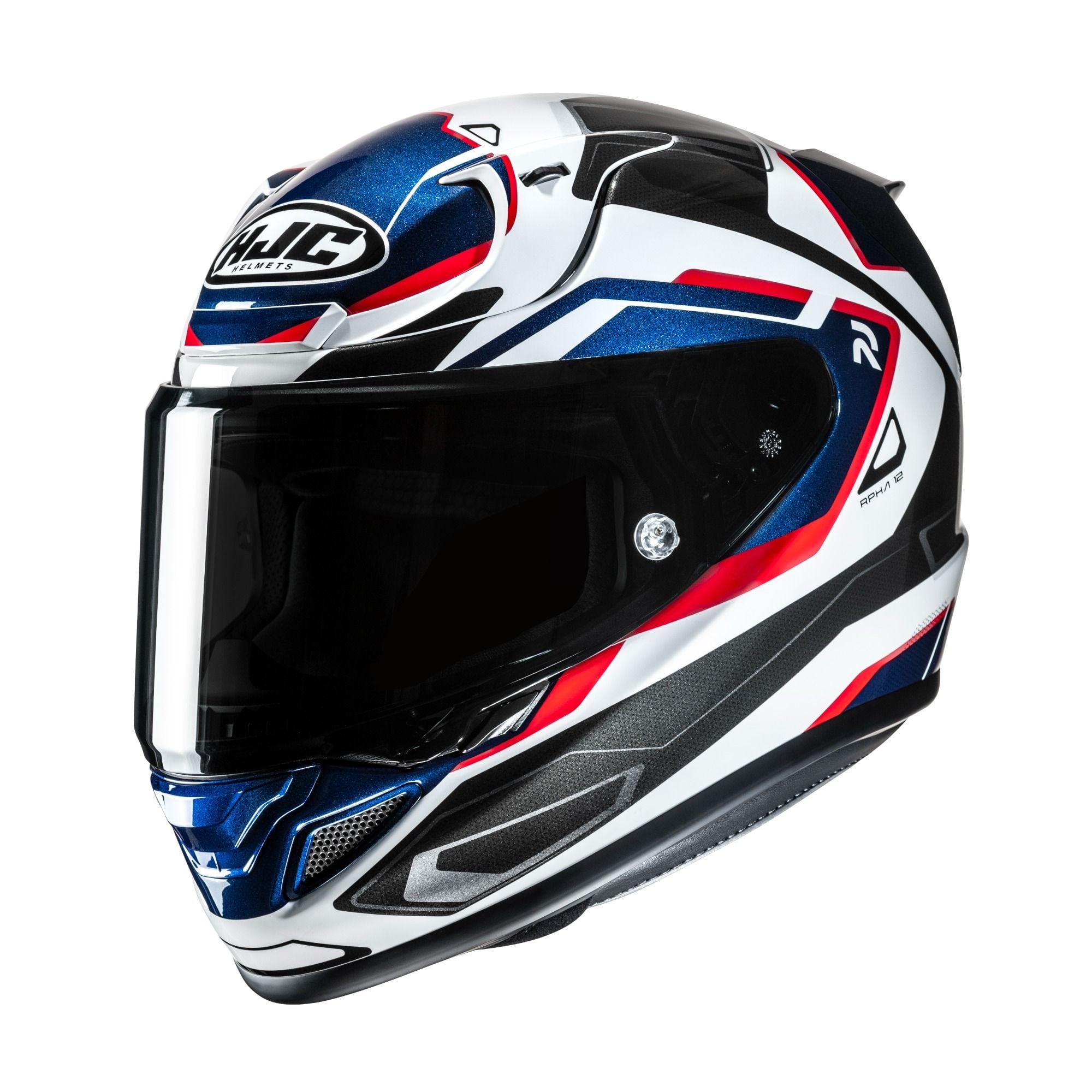 HJC RPHA 12 Brels Black Red Blue Full Face Helmet - Chromeburner